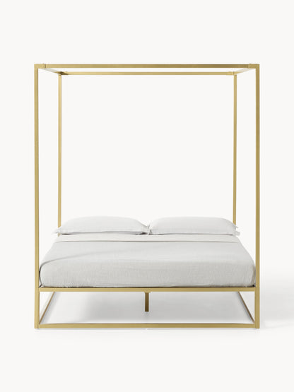 Belmarine Metal Four-Poster Bed