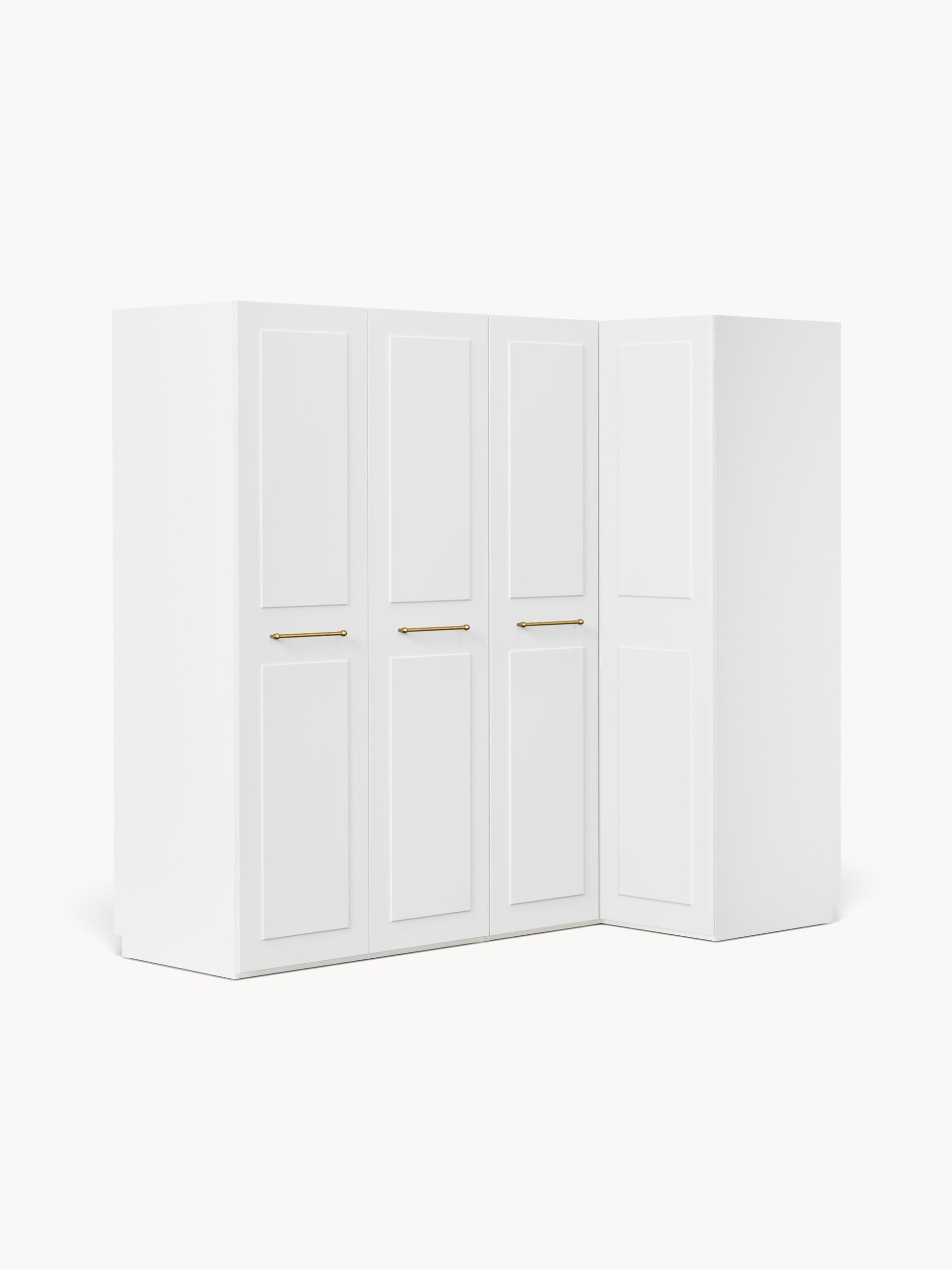 Charlbrune Modular Corner Wardrobe, 215 cm Wide, in Various Sizes