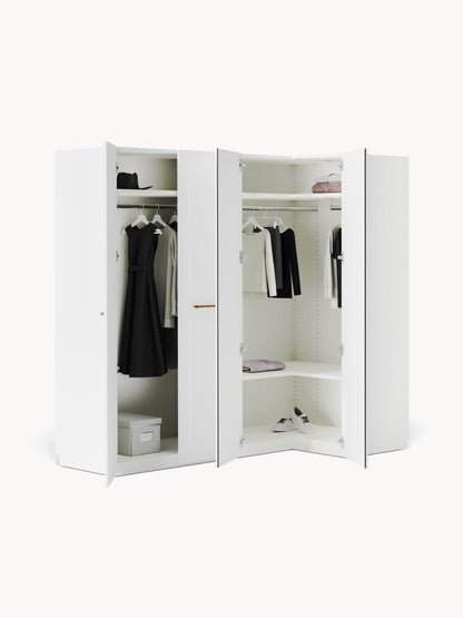 Charlbrune Modular Corner Wardrobe, 215 cm Wide, in Various Sizes
