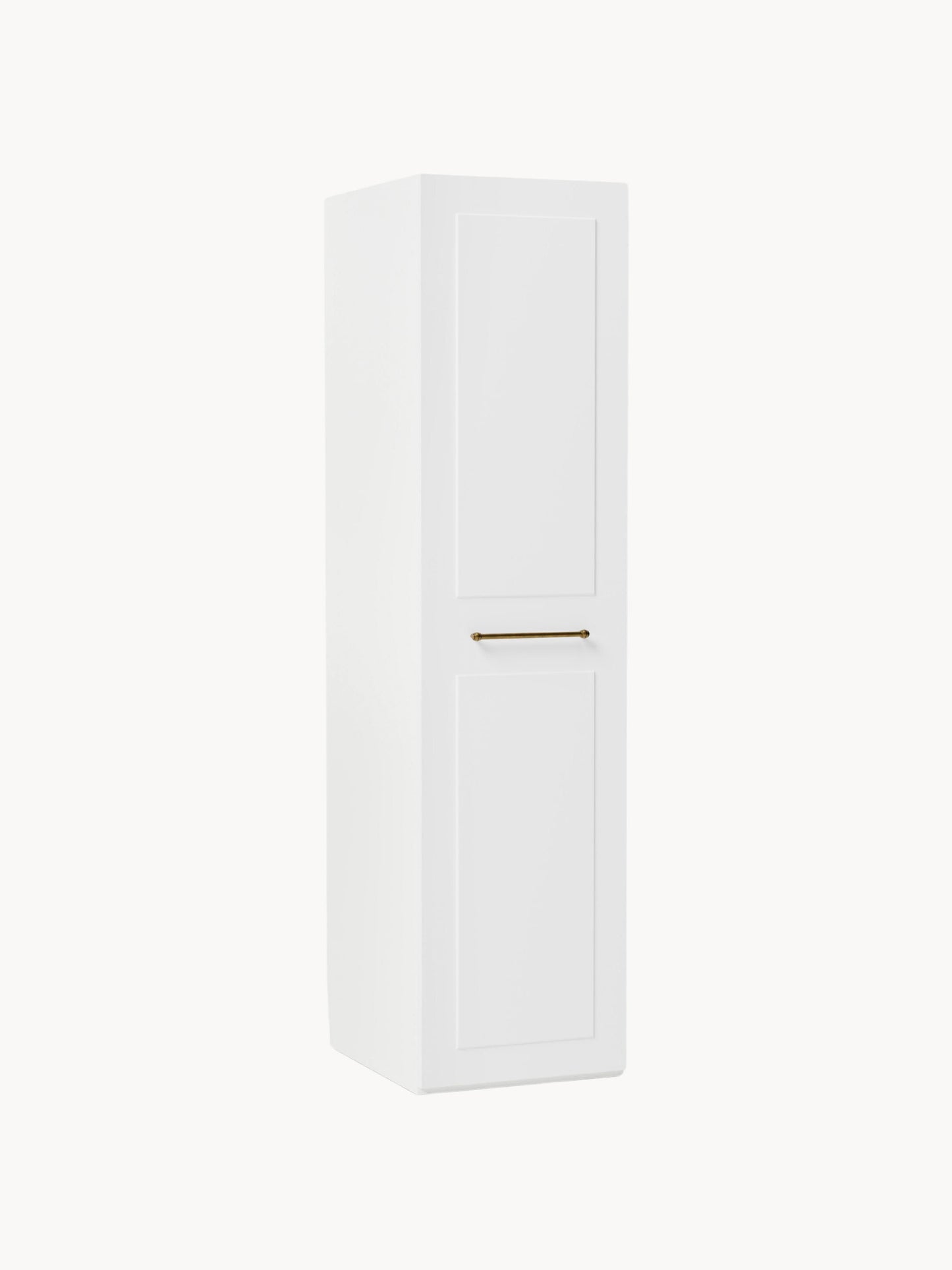 Charlbrune Modular Hinged-Door Wardrobe, 50 cm Wide, in Various Sizes