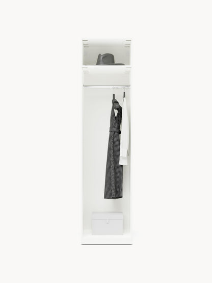 Charlbrune Modular Hinged-Door Wardrobe, 50 cm Wide, in Various Sizes