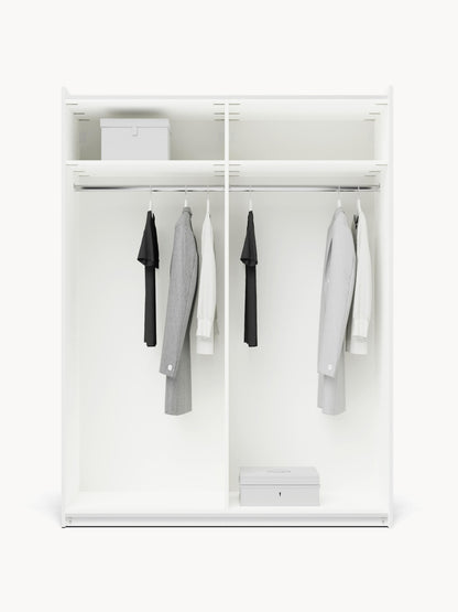 Charlbrune Modular Sliding-Door Wardrobe, 150 cm Wide, in Various Sizes