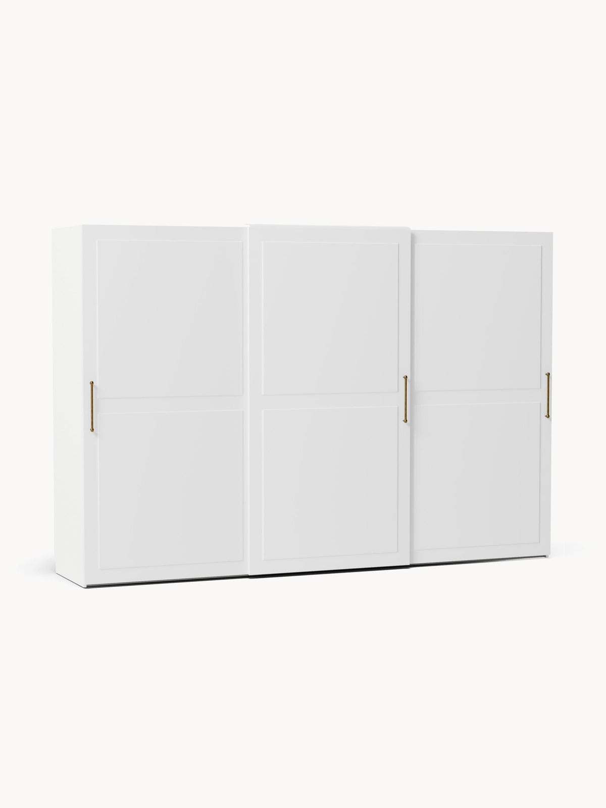Charlbrune Modular Sliding-Door Wardrobe, 300 cm Wide, in Various Sizes
