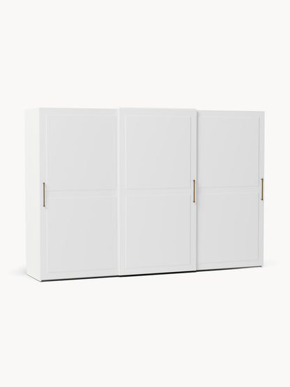 Charlbrune Modular Sliding-Door Wardrobe, 300 cm Wide, in Various Sizes