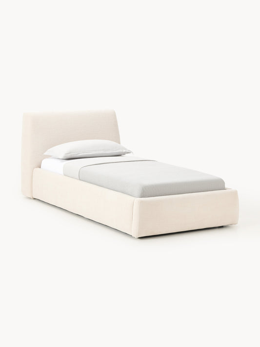 Clovarr Single Bed, Upholstered