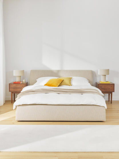 Clovarr Upholstered Storage Bed