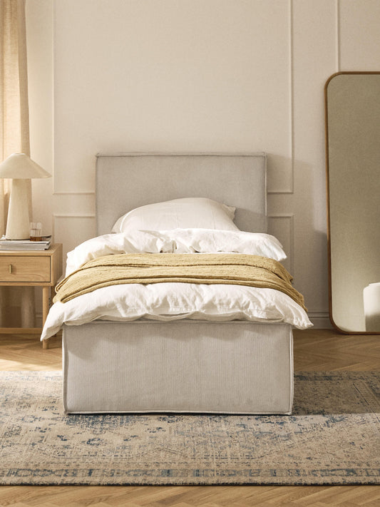 Drevalis Corduroy Single Bed
