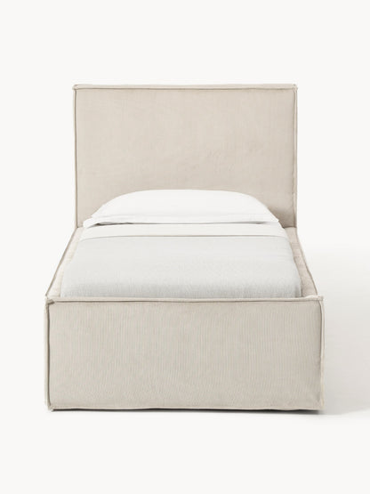 Drevalis Corduroy Single Bed