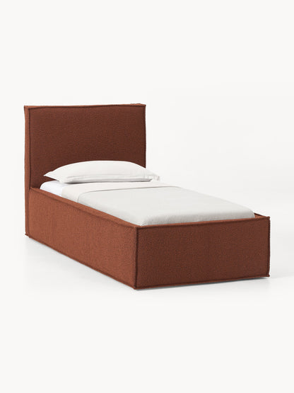 Drevalis Single Bed in Bouclé