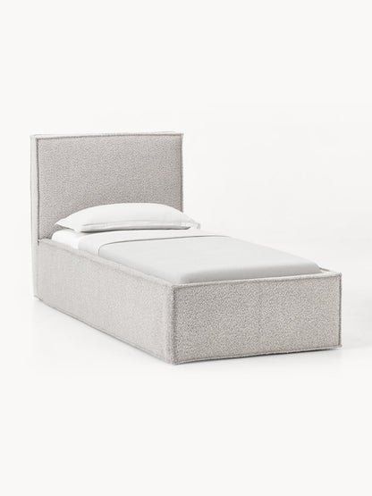Drevalis Single Bed in Bouclé