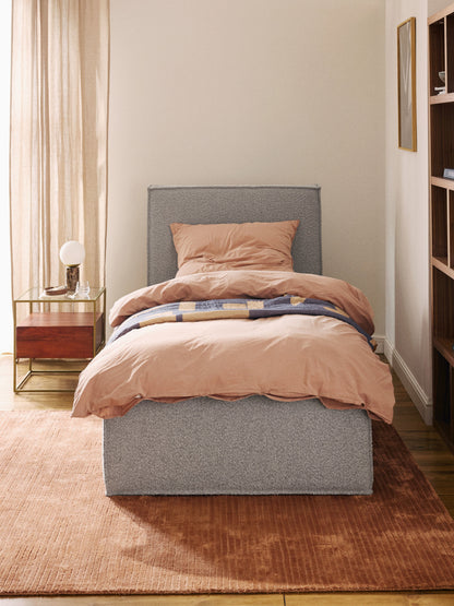 Drevalis Single Bed in Bouclé
