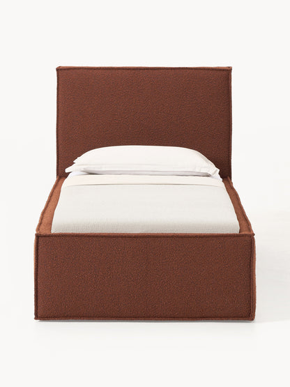Drevalis Single Bed in Bouclé