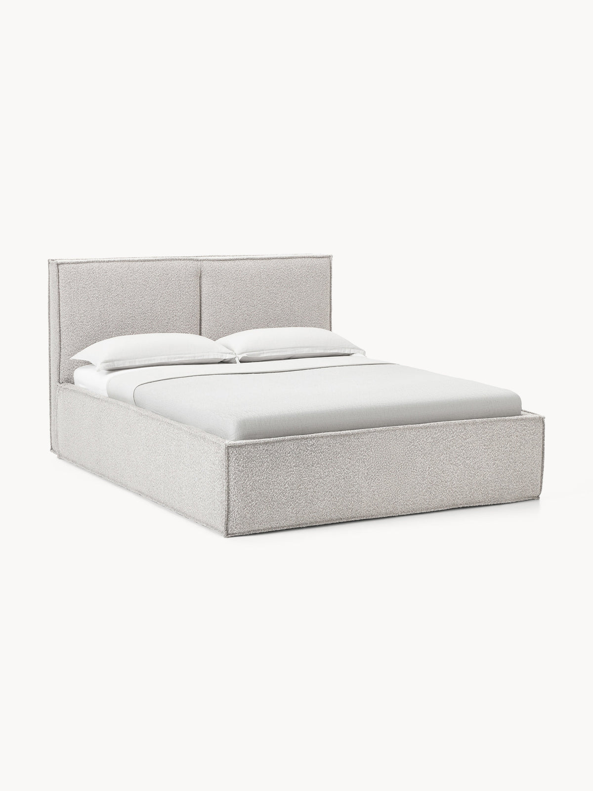 Drevalis Upholstered Bed in Bouclé