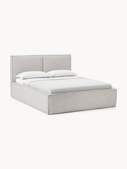 Drevalis Upholstered Bed in Bouclé
