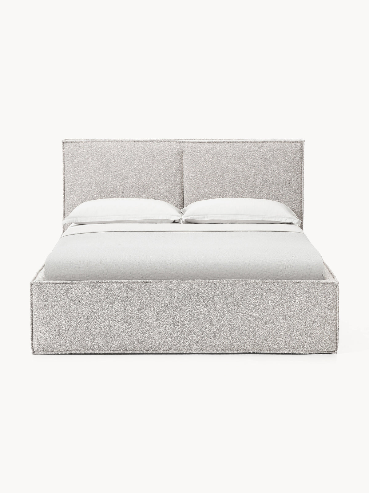Drevalis Upholstered Bed in Bouclé