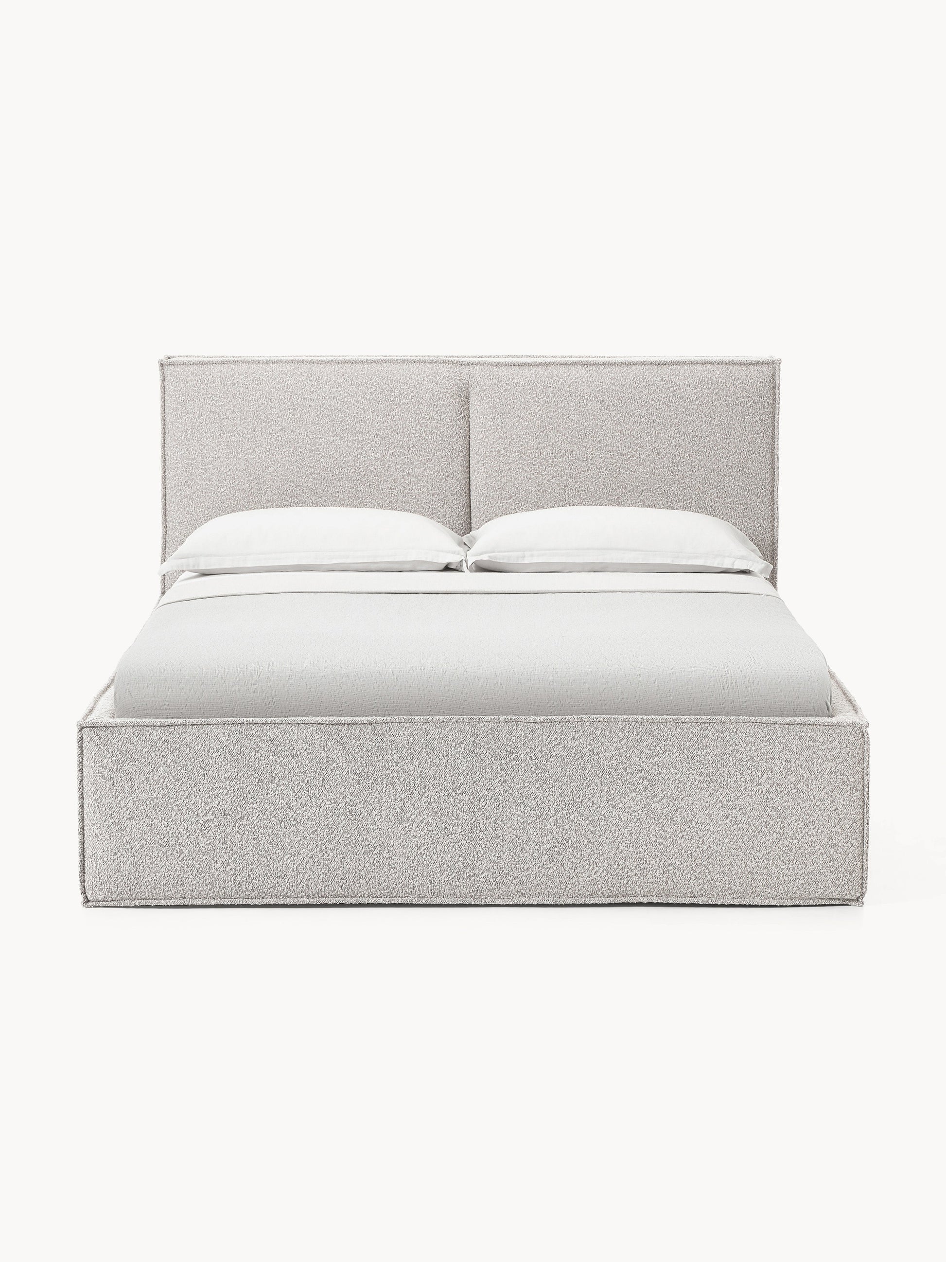 Drevalis Upholstered Bed in Bouclé