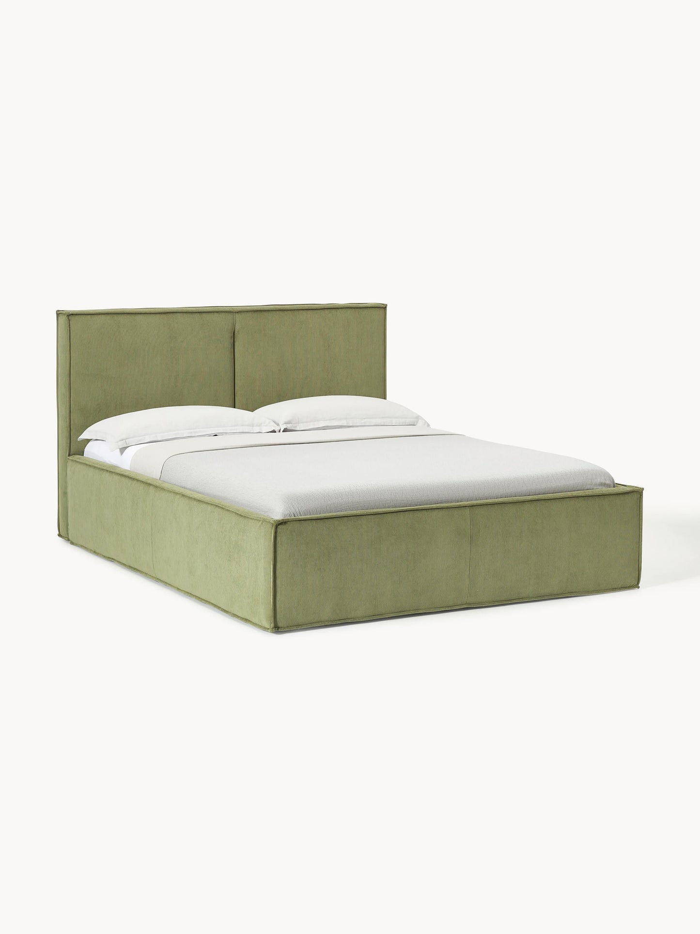 Drevalis Upholstered Storage Bed in Corduroy
