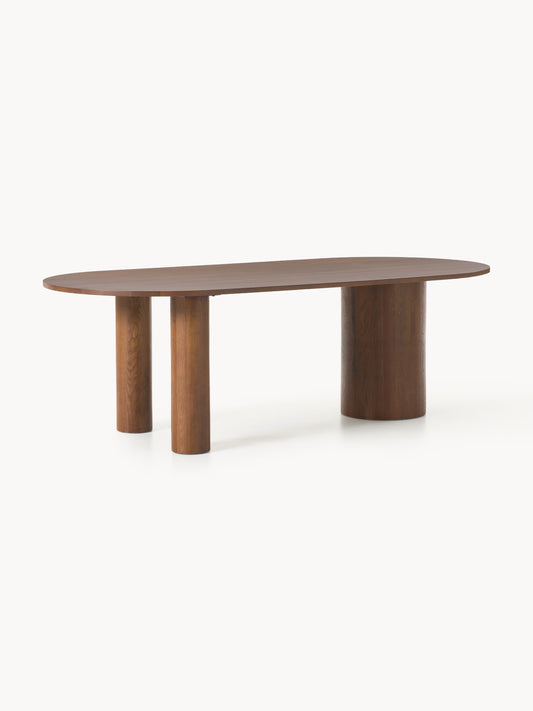 Dunbrisa Oval Oak Dining Table, in Various Sizes