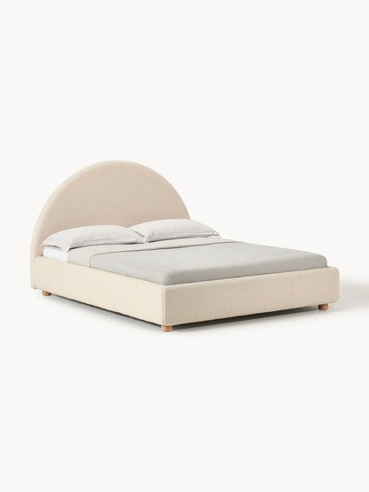 Ebbenhal Upholstered Bed in Teddy