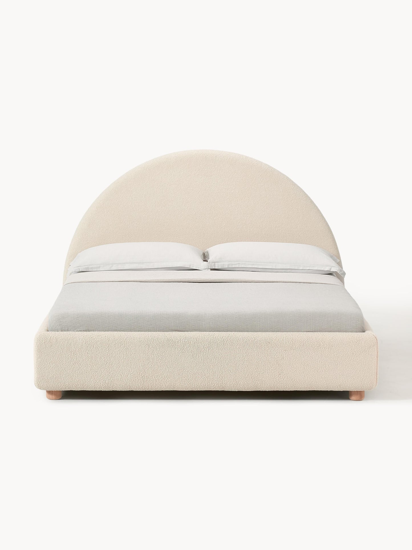 Ebbenhal Upholstered Bed in Teddy