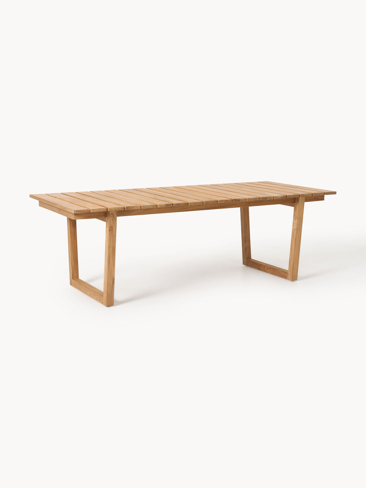 Eikmoral Teak Wood Garden Table, 229 x 100 cm
