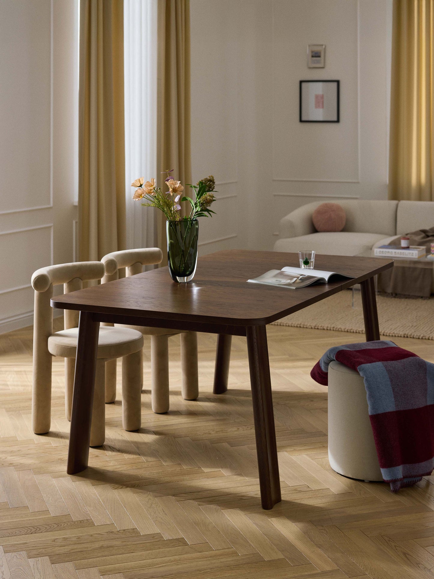 Embriel Dining Table, Extendable, in Various Sizes