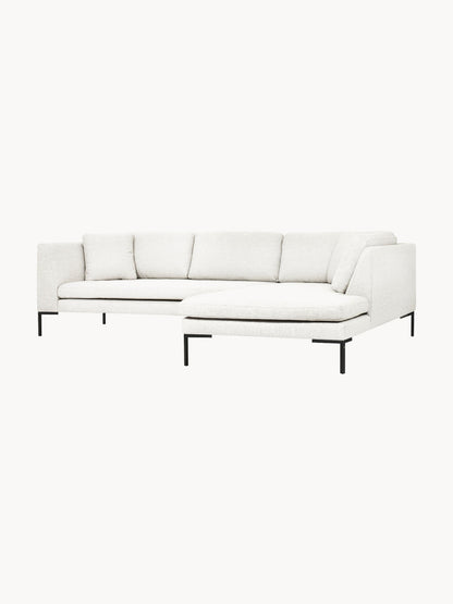 Emmarille Corner Sofa with Metal Legs