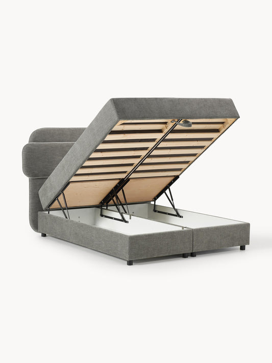 Enrivane Box Spring Storage Bed