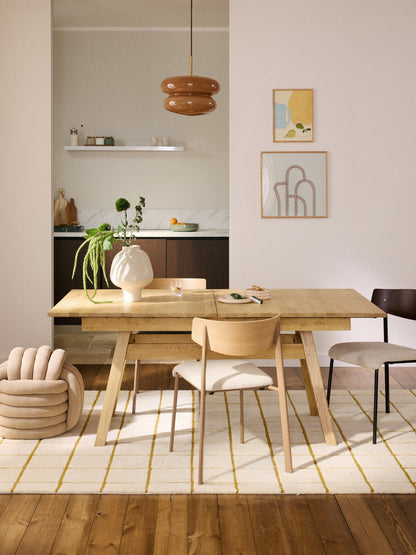 Ethvarre Extendable Dining Table, 180 - 220 x 100 cm