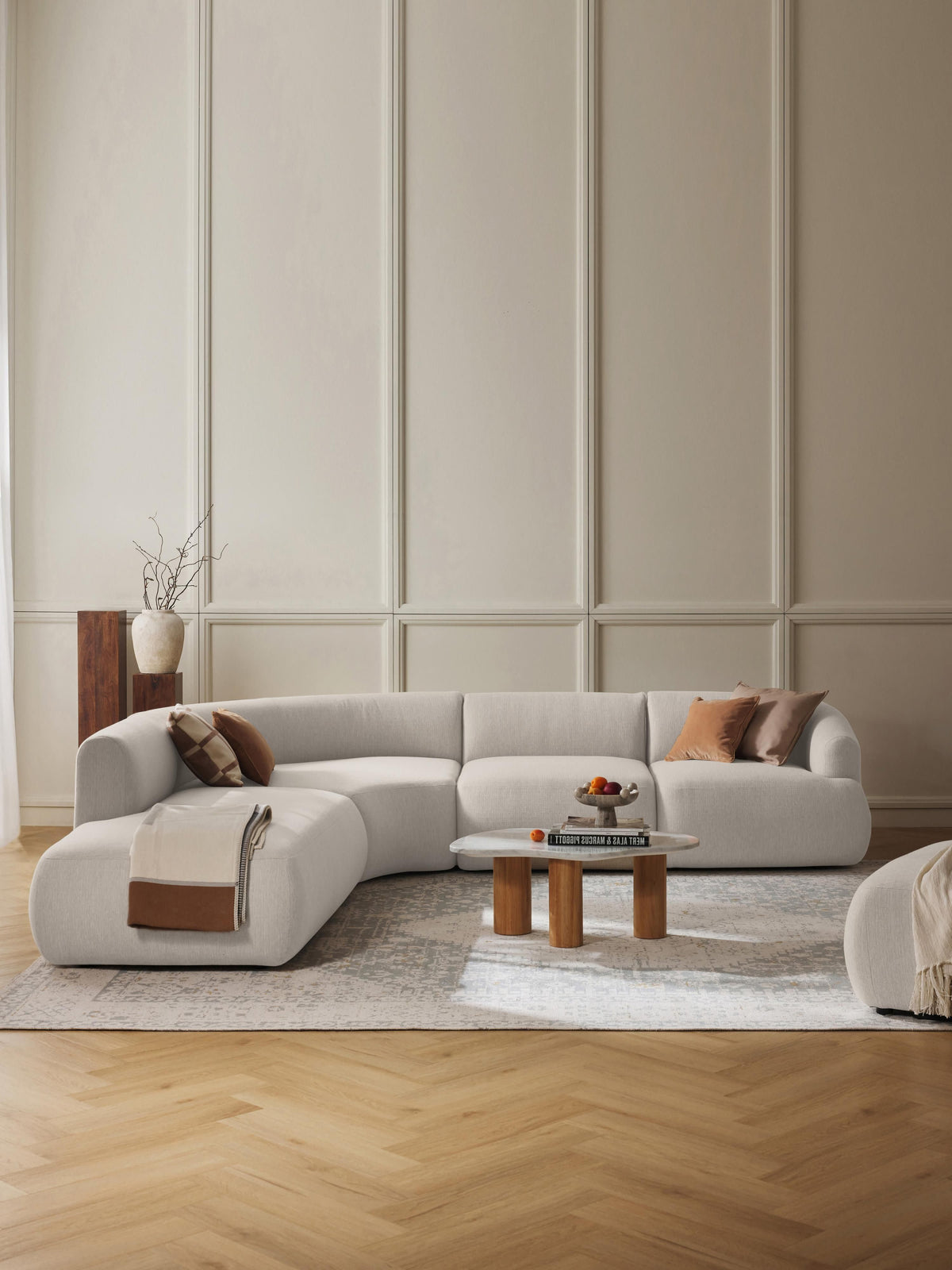 Fioranne 4-Seater Modular Corner Sofa