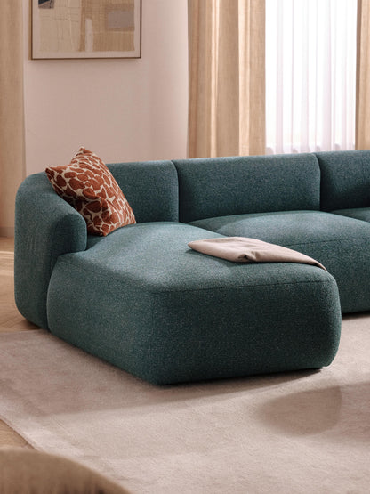 Fioranne Chaise Corner Module in Bouclé