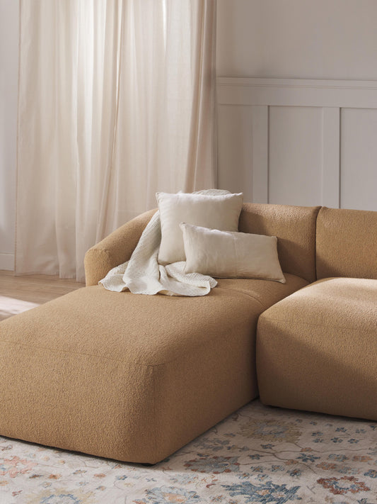 Fioranne Chaise Corner Module in Bouclé