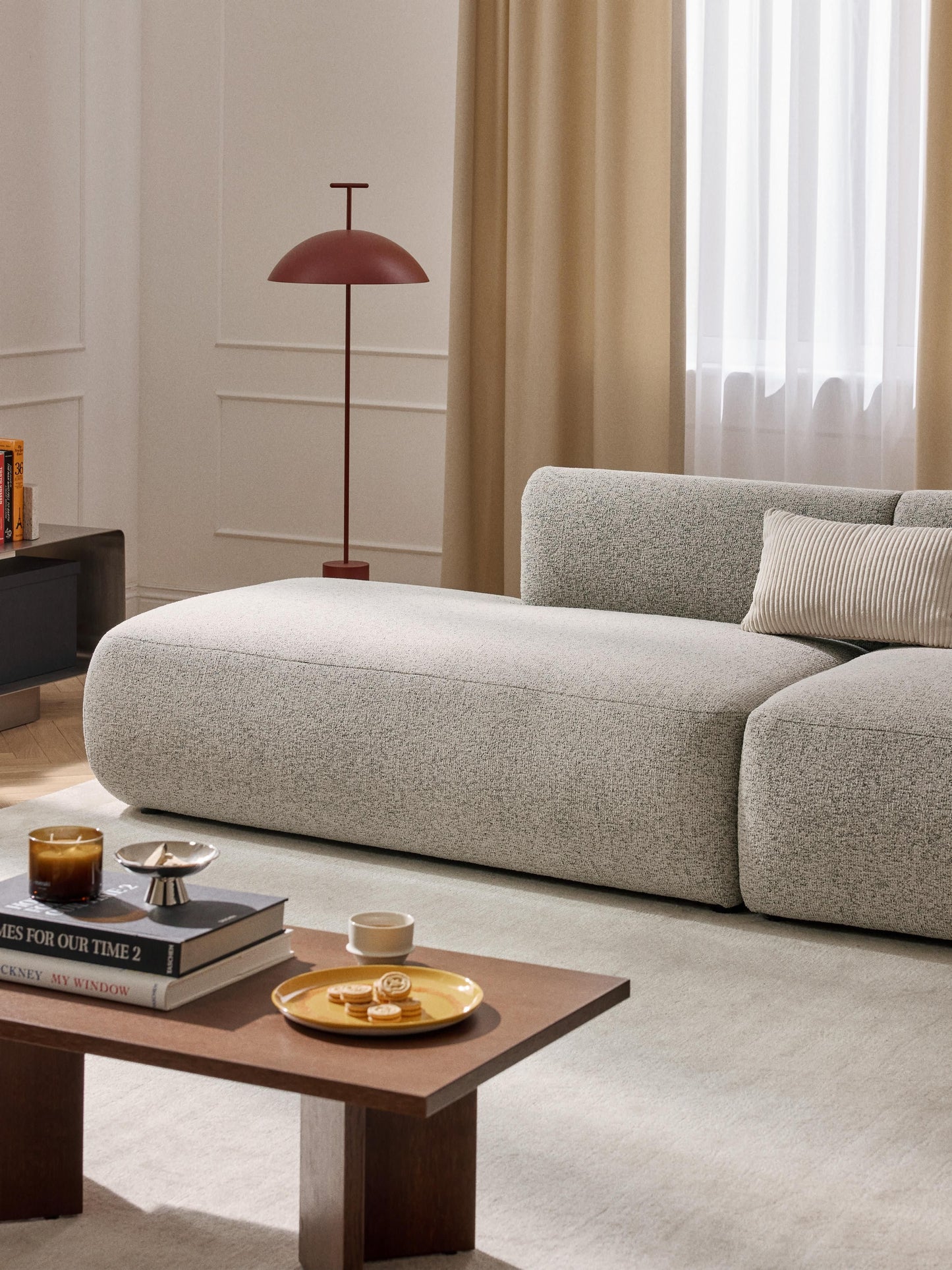 Fioranne Chaise Module in Bouclé