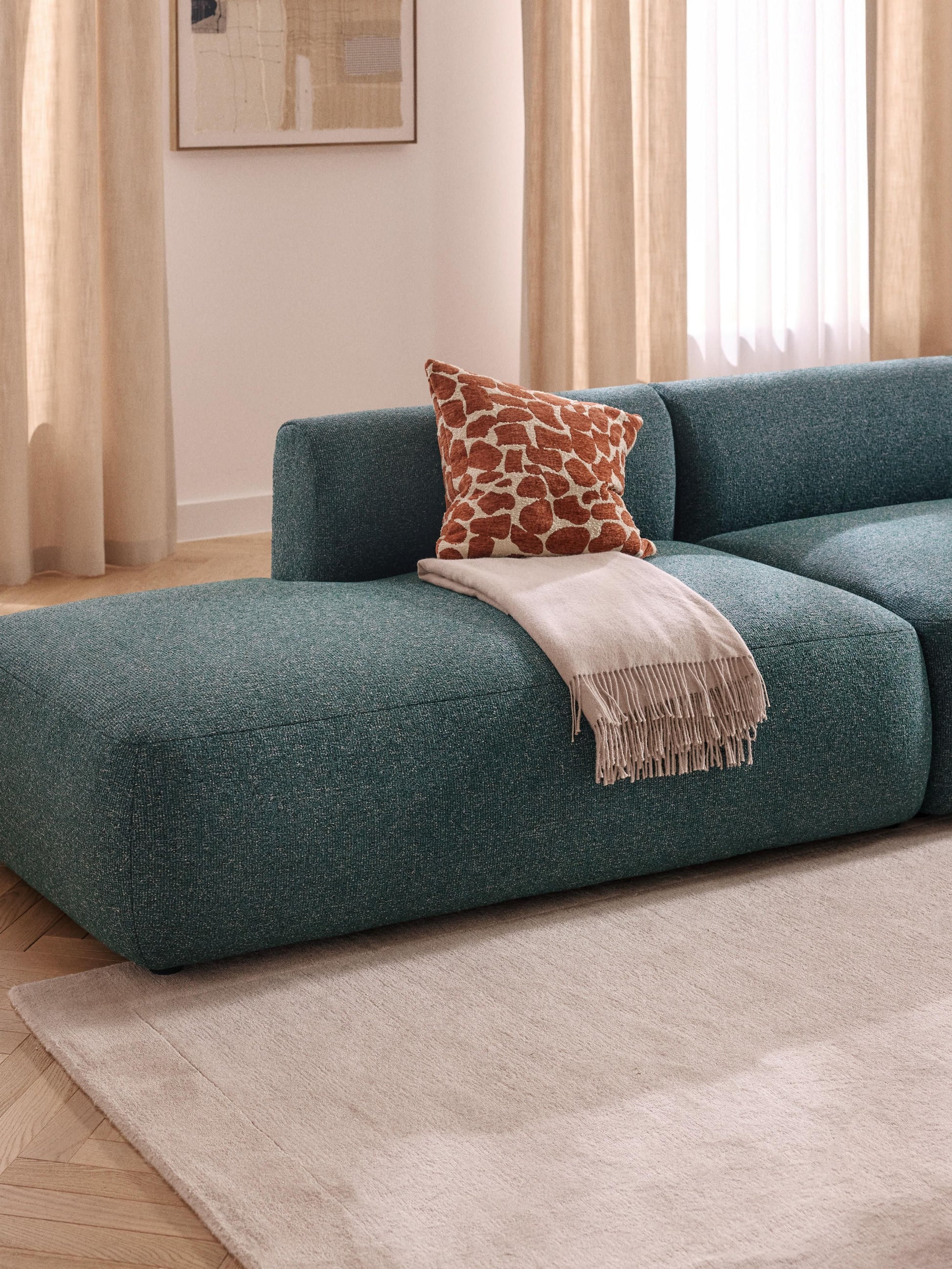 Fioranne Chaise Module in Bouclé