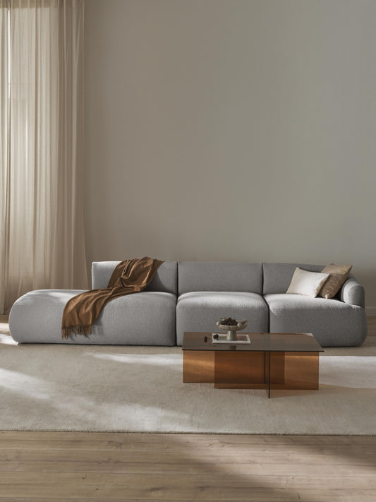 Fioranne Modular Chaise in Bouclé (2-Seater)