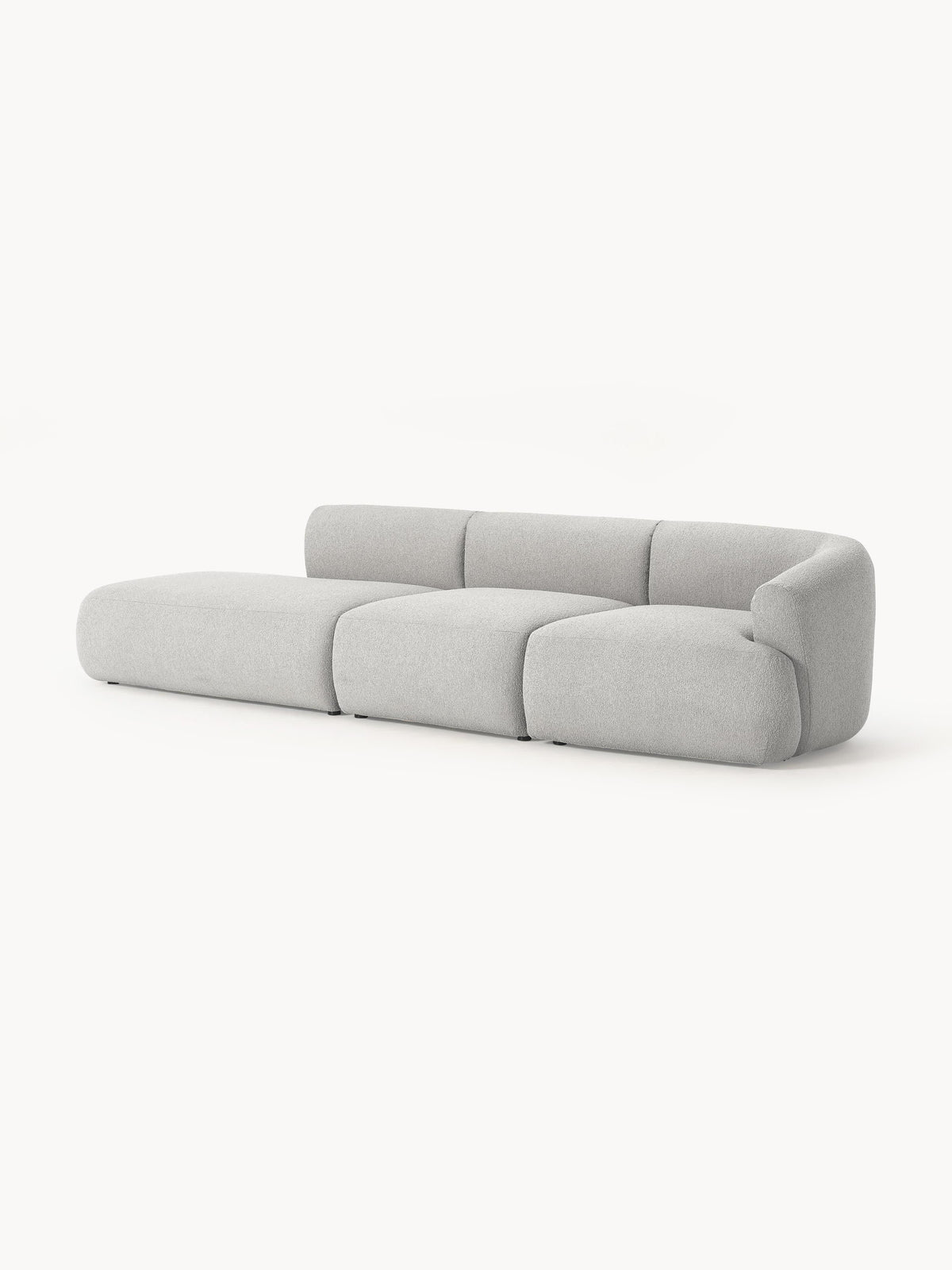 Fioranne Modular Chaise in Bouclé (2-Seater)