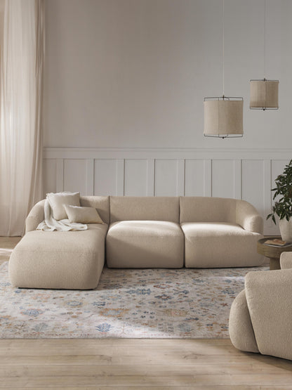 Fioranne Modular Corner Sofa in Bouclé (3-Seater)
