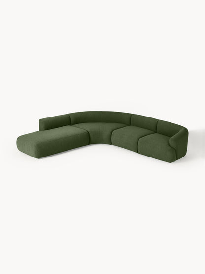 Fioranne Modular Corner Sofa in Bouclé, 4-Seater