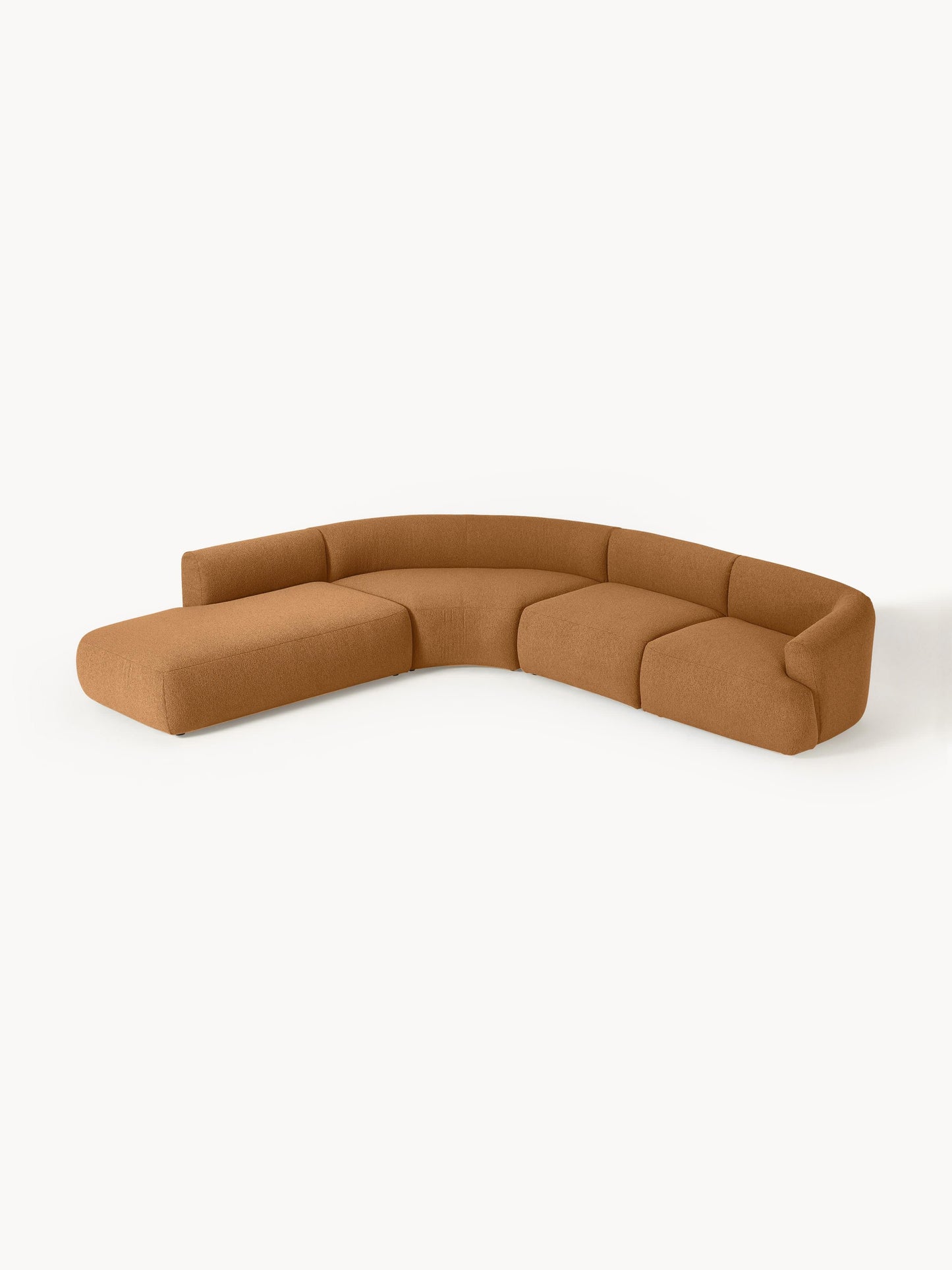 Fioranne Modular Corner Sofa in Bouclé, 4-Seater