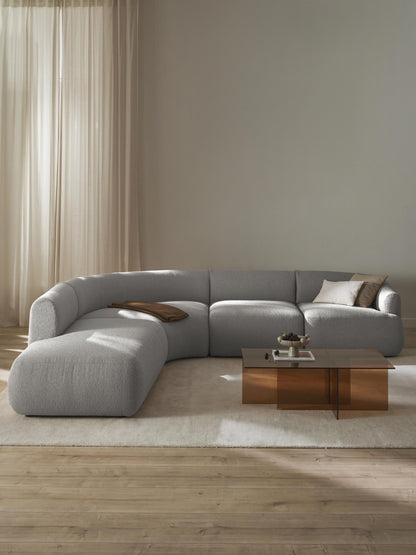Fioranne Modular Corner Sofa in Bouclé, 4-Seater