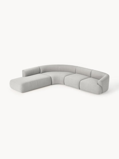Fioranne Modular Corner Sofa in Bouclé, 4-Seater