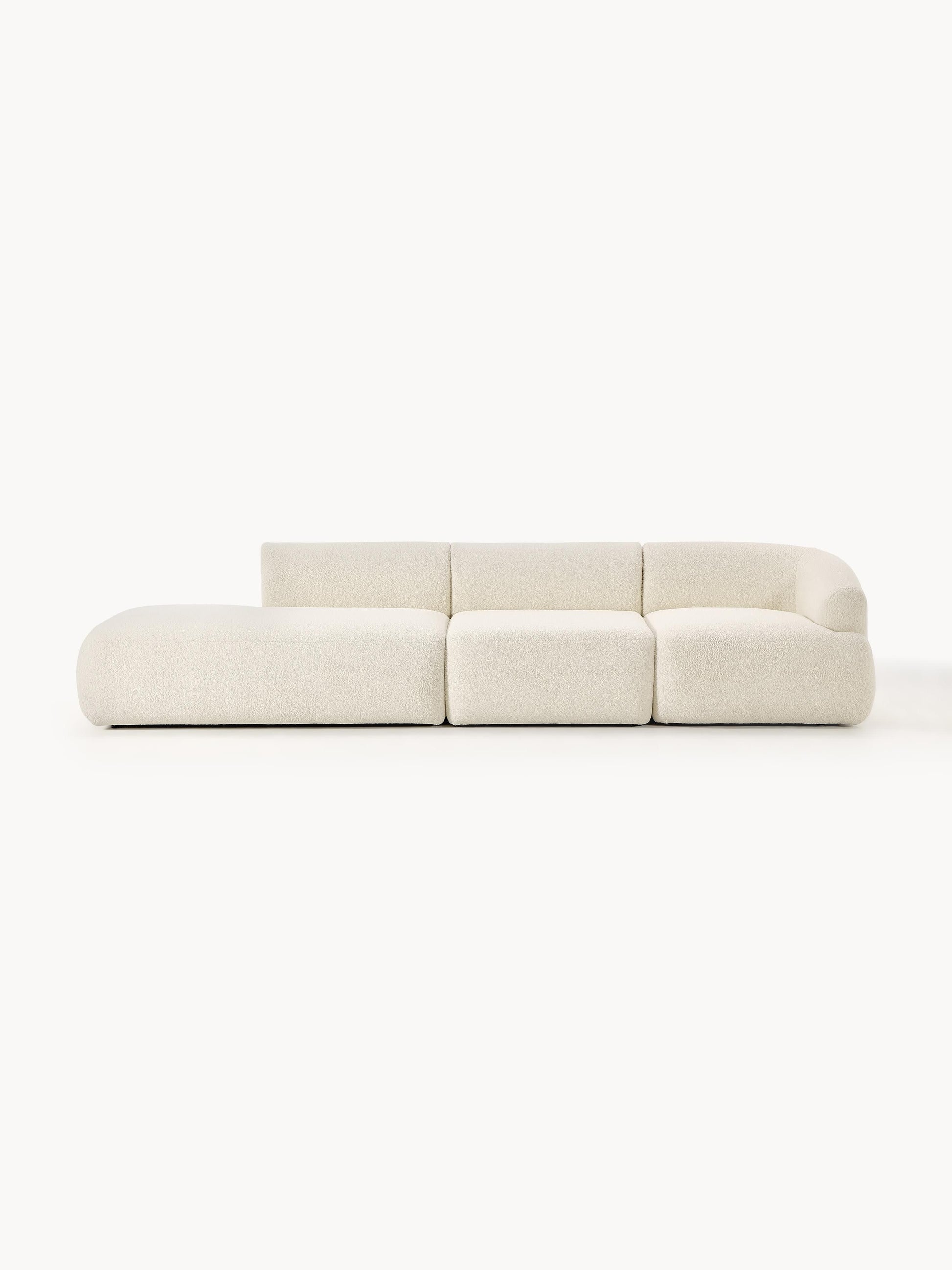 Fioranne Modular Ottoman in Teddy (3-Seater)