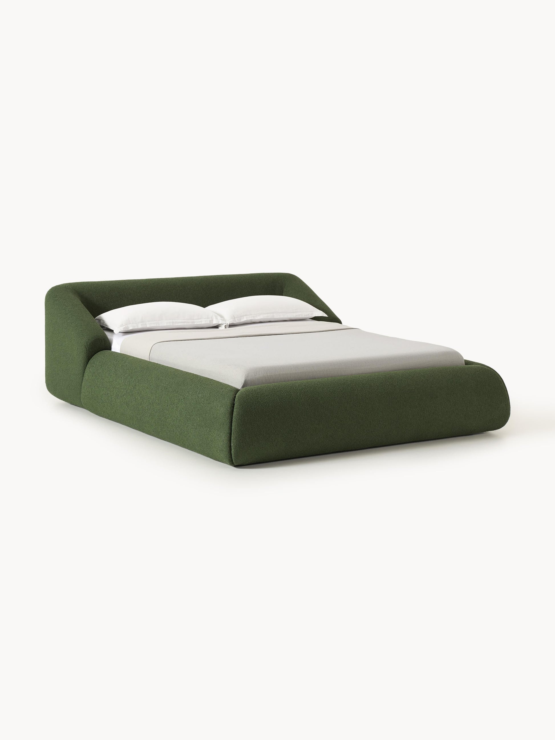 Fioranne Upholstered Bed in Bouclé