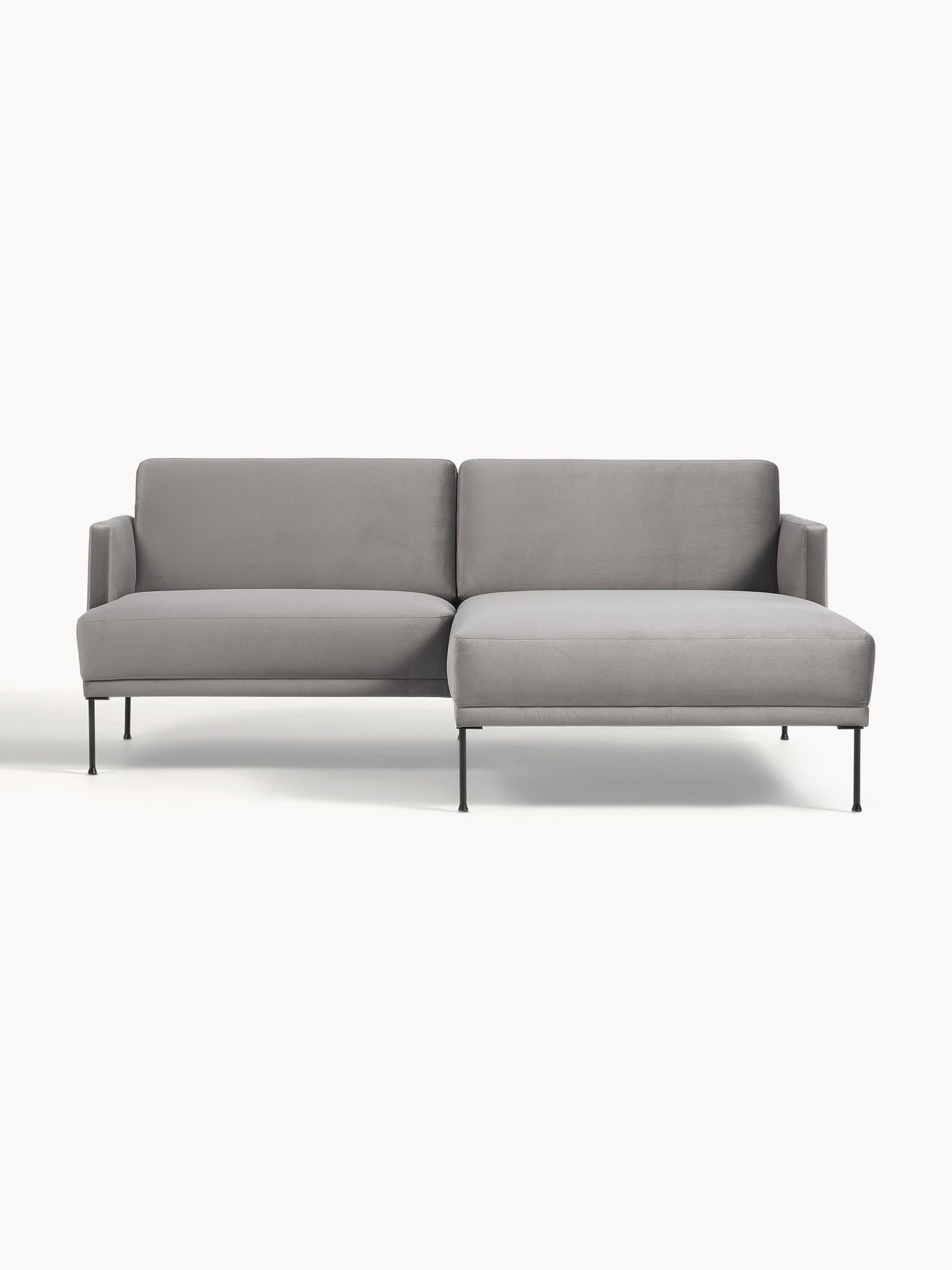 Fluentara Small Corner Sofa in Velvet