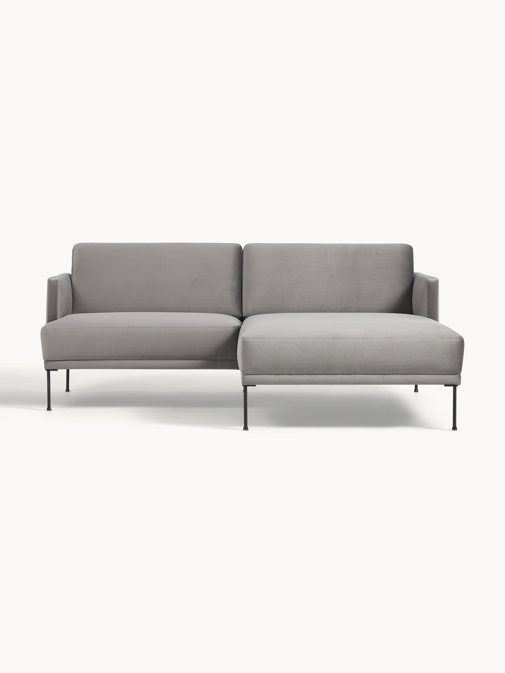 Fluentara Small Corner Sofa in Velvet