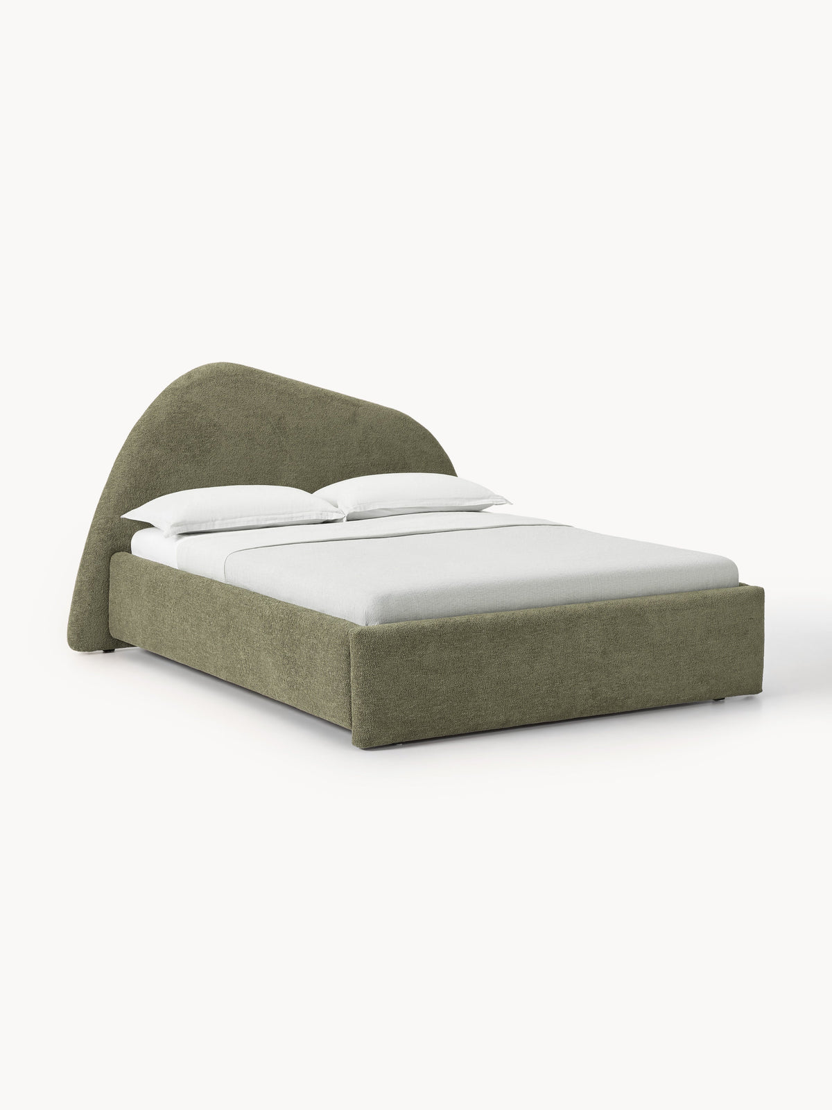 Garinoux Upholstered Bed in Bouclé