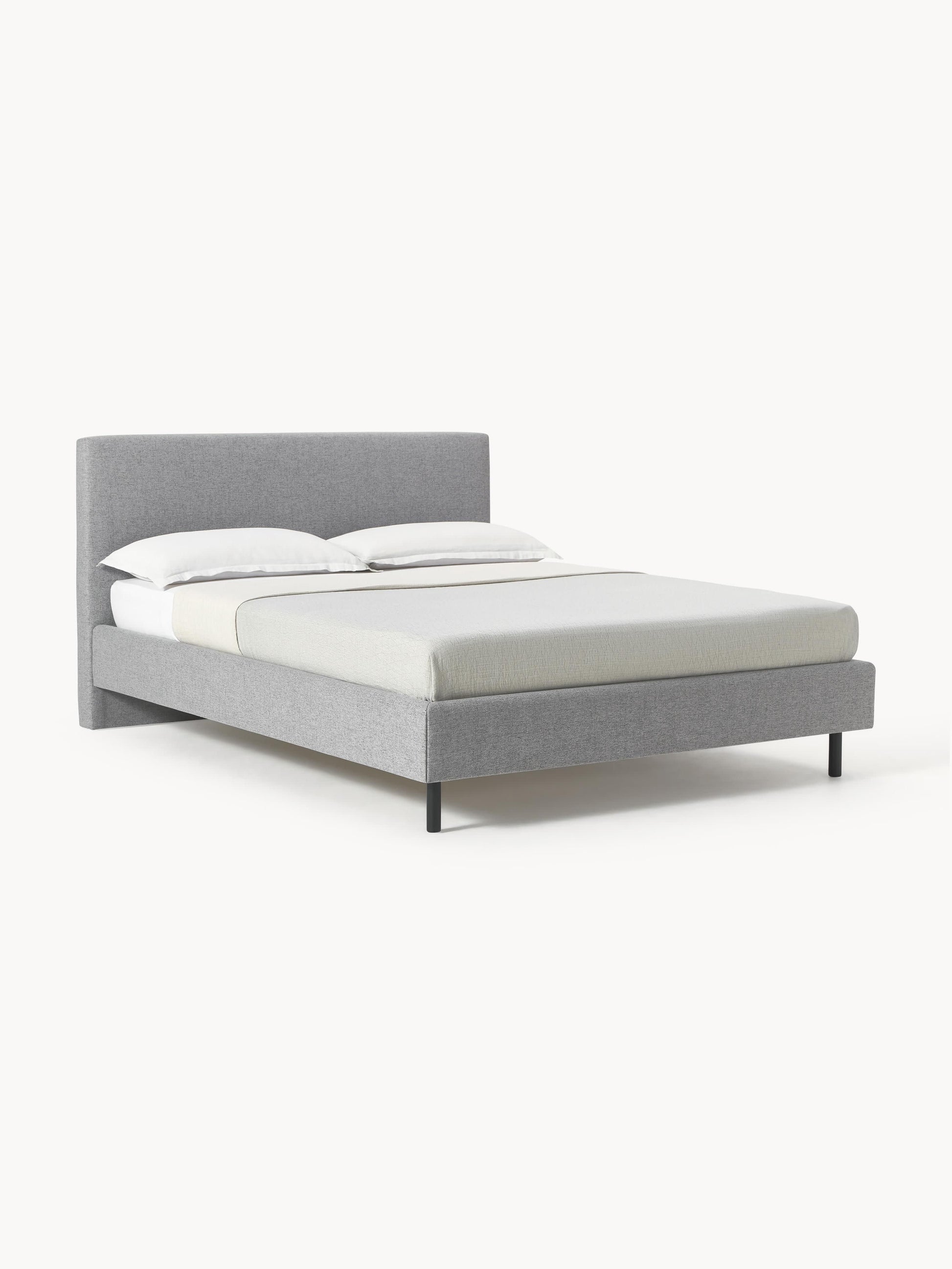 Giulmara Upholstered Bed with Wooden Feet