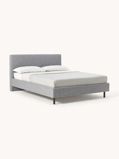 Giulmara Upholstered Bed with Wooden Feet