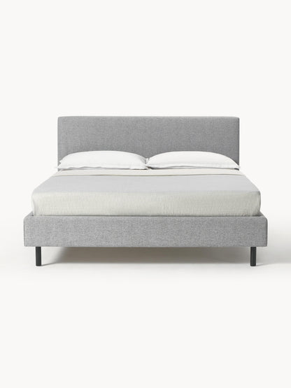 Giulmara Upholstered Bed with Wooden Feet