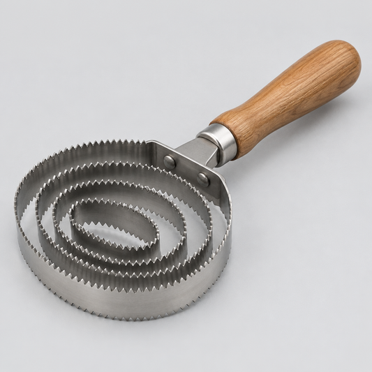 Pelucco Curry Comb, Steel